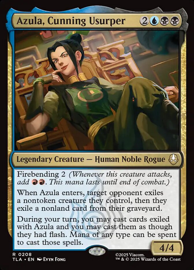 Azula, Usurpadora Astuta / Azula, Cunning Usurper - Magic: The Gathering - MoxLand