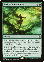 Caminho da Animista / Path of the Animist - Magic: The Gathering - MoxLand