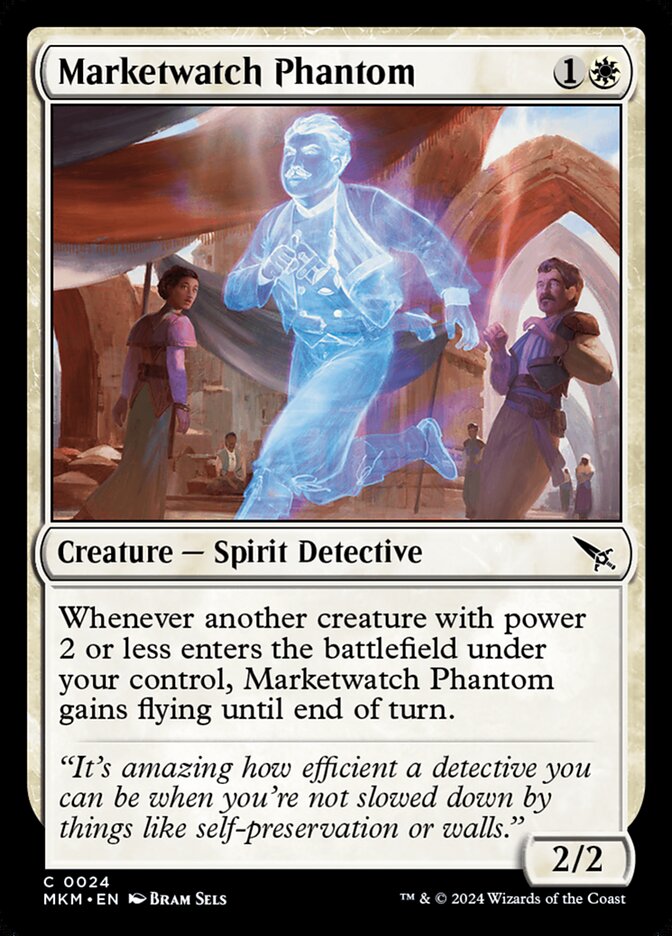 Fantasma Vigia do Mercado / Marketwatch Phantom - Magic: The Gathering - MoxLand