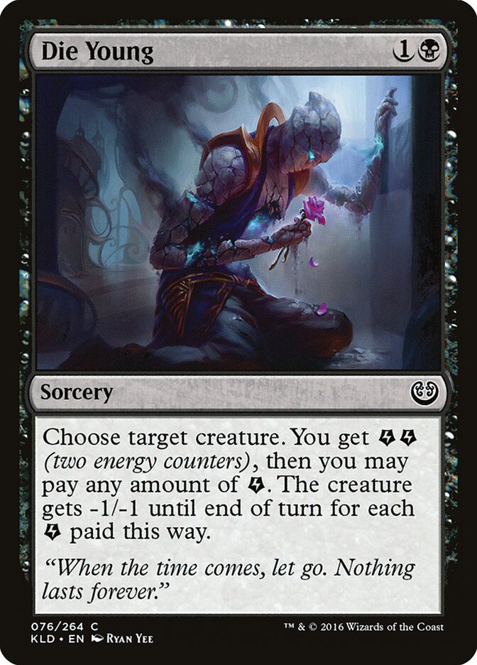 Morrer Jovem / Die Young - Magic: The Gathering - MoxLand