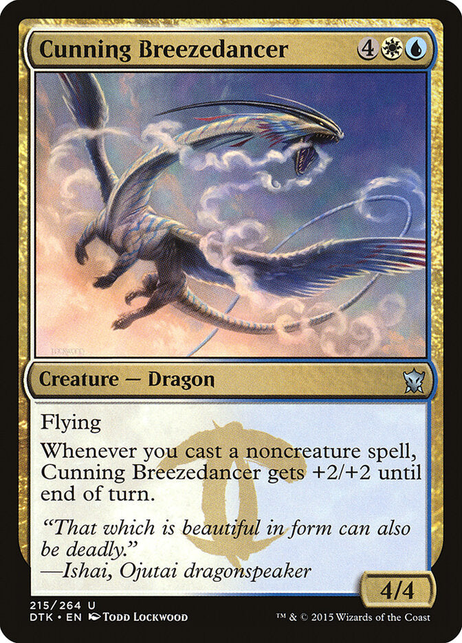 Dançarina da Brisa Astuta / Cunning Breezedancer - Magic: The Gathering - MoxLand