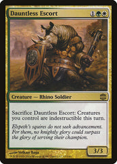 Acompanhante Destemido / Dauntless Escort - Magic: The Gathering - MoxLand