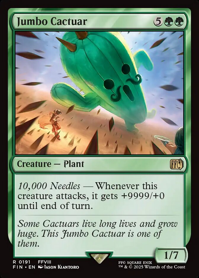 Cactuar Jumbo / Jumbo Cactuar - Magic: The Gathering - MoxLand