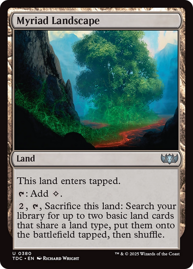 Paisagem Infinita / Myriad Landscape - Magic: The Gathering - MoxLand