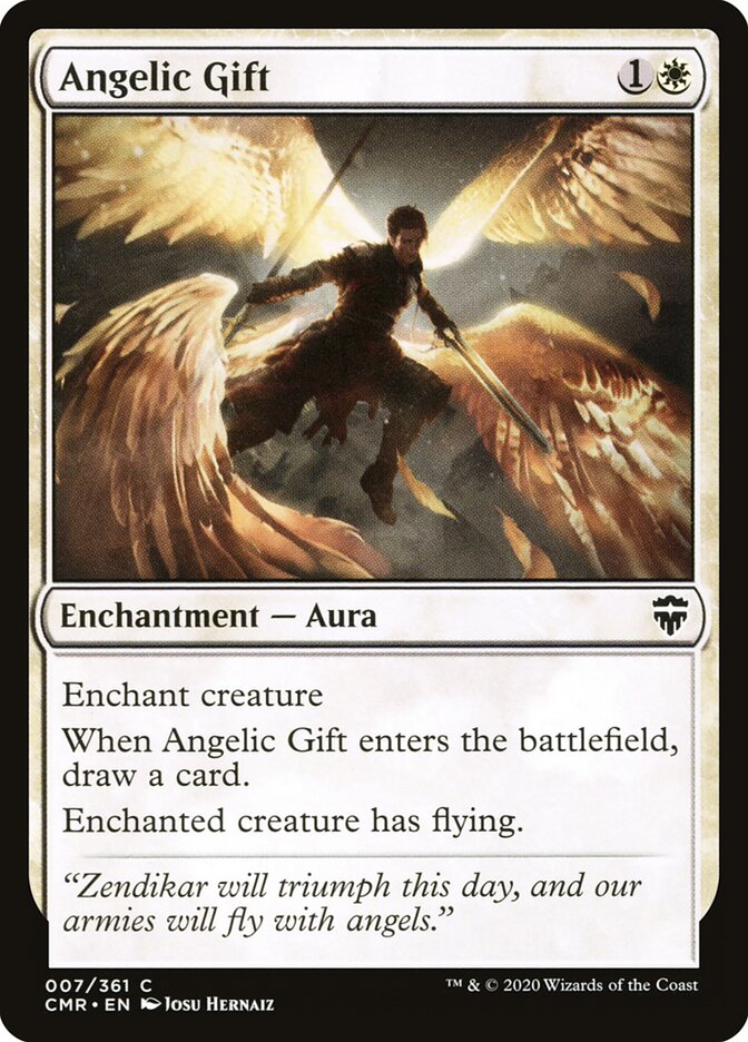 Dádiva Angelical / Angelic Gift - Magic: The Gathering - MoxLand