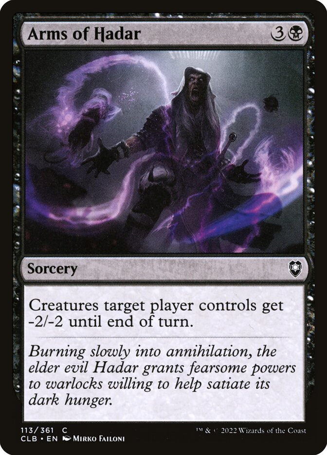 Braços de Hadar / Arms of Hadar - Magic: The Gathering - MoxLand