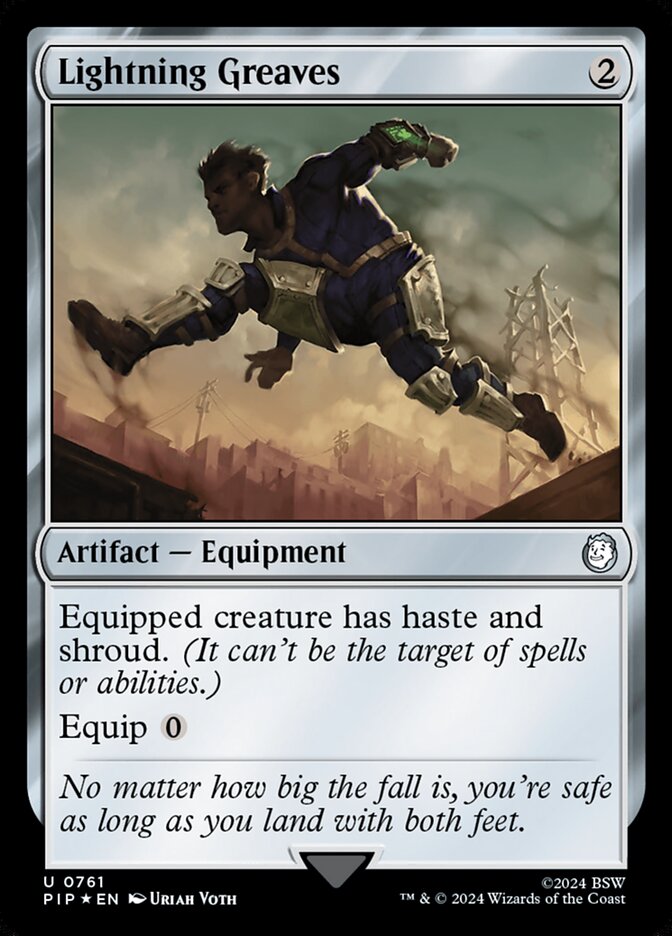 Grevas Faiscantes / Lightning Greaves - Magic: The Gathering - MoxLand