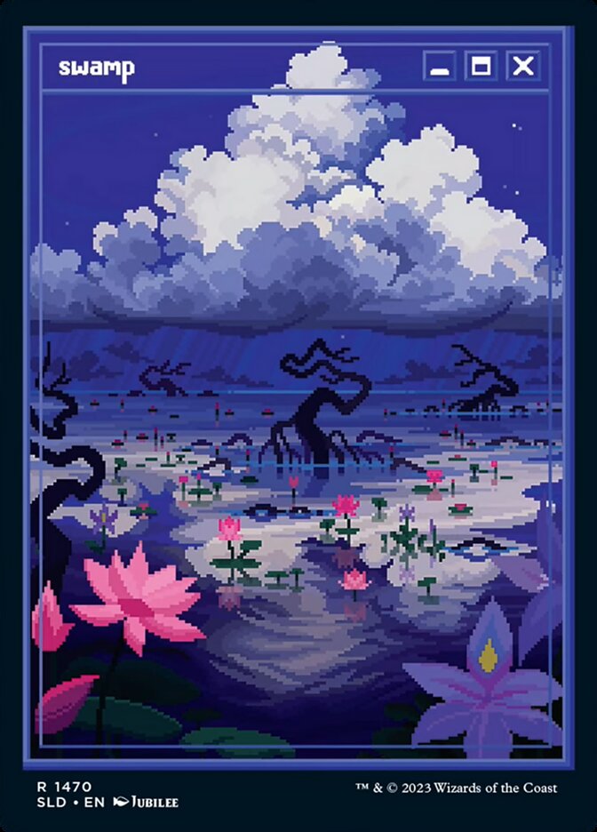 Pântano / Swamp - Magic: The Gathering - MoxLand
