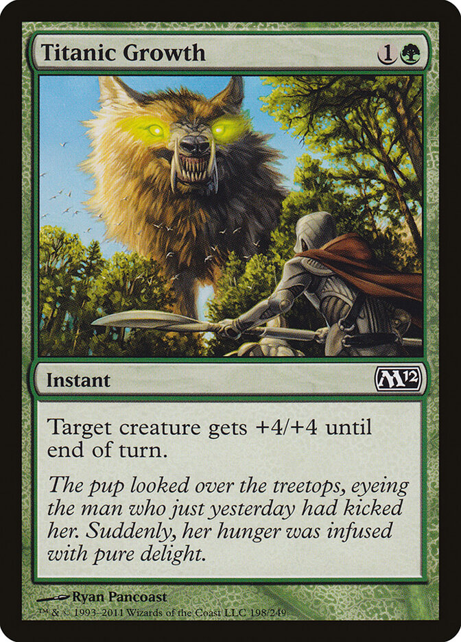 Crescimento Titânico / Titanic Growth - Magic: The Gathering - MoxLand