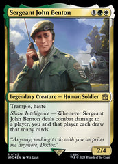 Sergeant John Benton - Magic: The Gathering - MoxLand