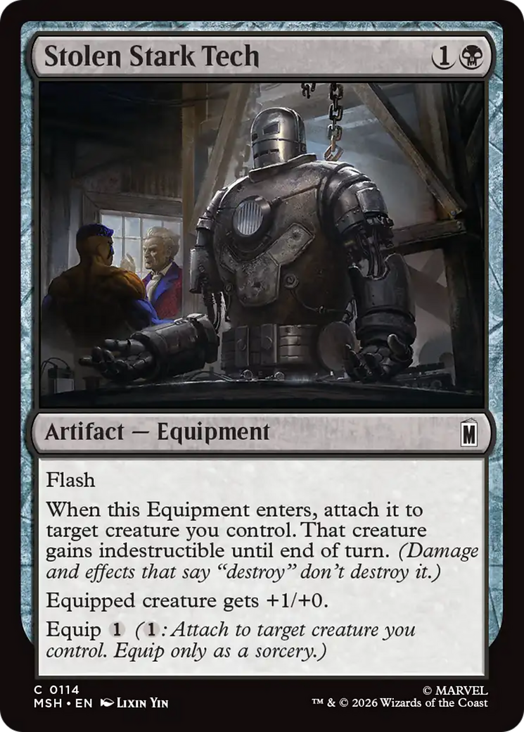 Stolen Stark Tech - Magic: The Gathering - MoxLand