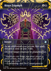 Amargo Triunfo / Bitter Triumph - Magic: The Gathering - MoxLand