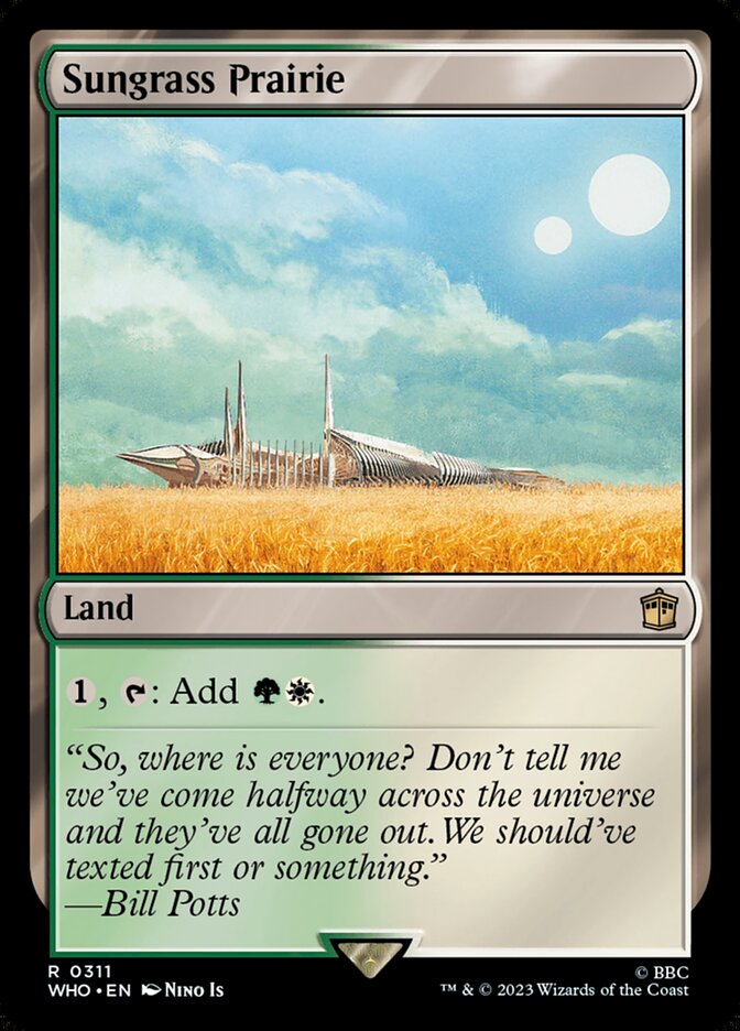 Pradaria de Capim Solar / Sungrass Prairie - Magic: The Gathering - MoxLand