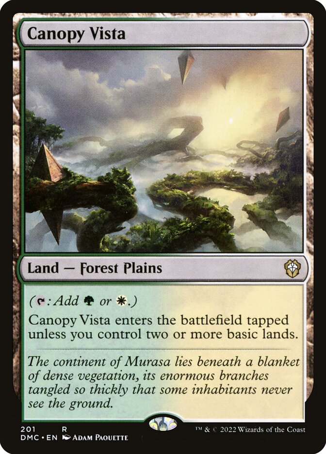 Vista do Dossel / Canopy Vista - Magic: The Gathering - MoxLand