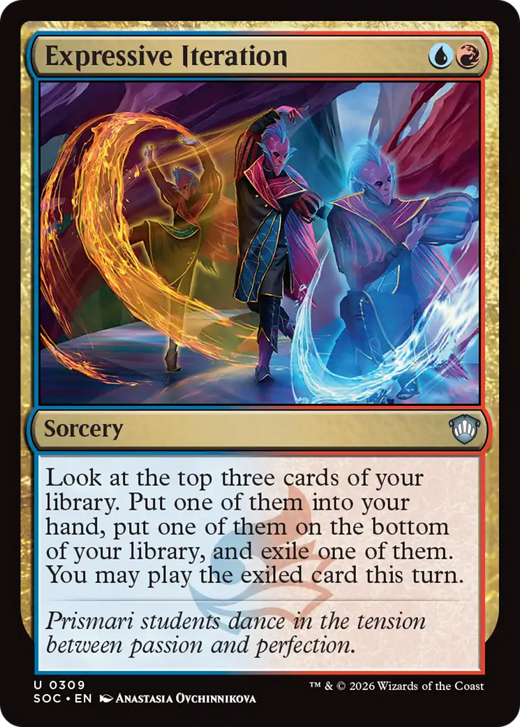 Iteração Expressiva / Expressive Iteration - Magic: The Gathering - MoxLand