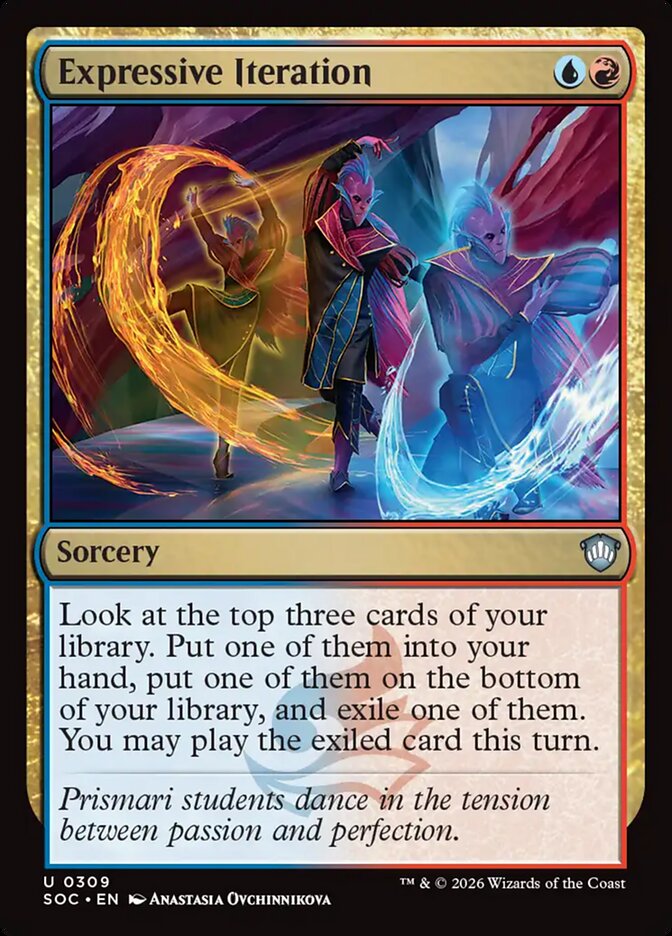 Iteração Expressiva / Expressive Iteration - Magic: The Gathering - MoxLand
