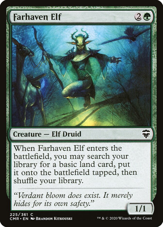 Elfo Porto-longínquo / Farhaven Elf - Magic: The Gathering - MoxLand
