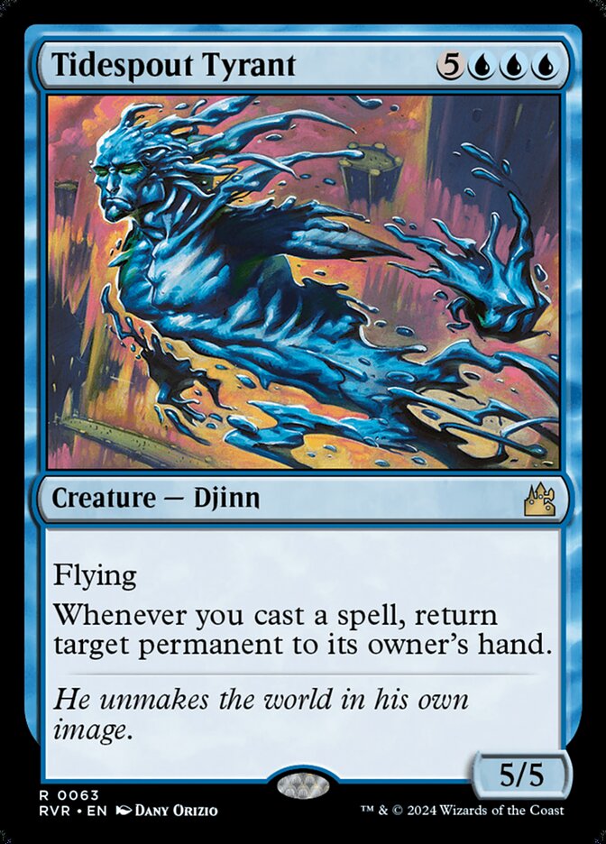 Tirano Cabeça-d'água / Tidespout Tyrant - Magic: The Gathering - MoxLand