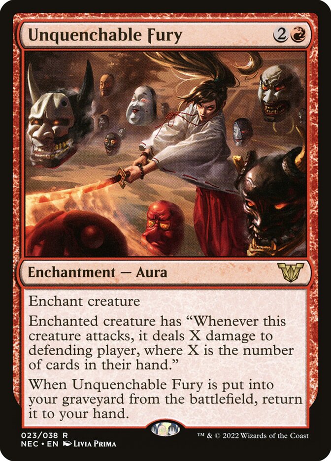 Fúria Inextinguível / Unquenchable Fury - Magic: The Gathering - MoxLand