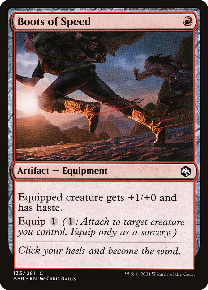 Botas da Velocidade / Boots of Speed - Magic: The Gathering - MoxLand