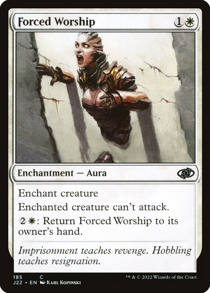 Adoração Forçada / Forced Worship - Magic: The Gathering - MoxLand