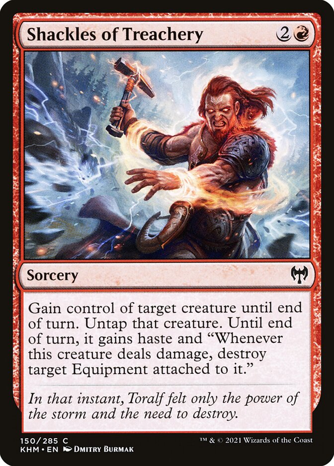 Grilhões da Traição / Shackles of Treachery - Magic: The Gathering - MoxLand