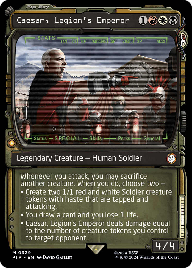 Caesar, Imperador da Legião / Caesar, Legion's Emperor - Magic: The Gathering - MoxLand