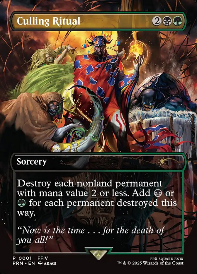 Ritual da Ceifa / Culling Ritual - Magic: The Gathering - MoxLand