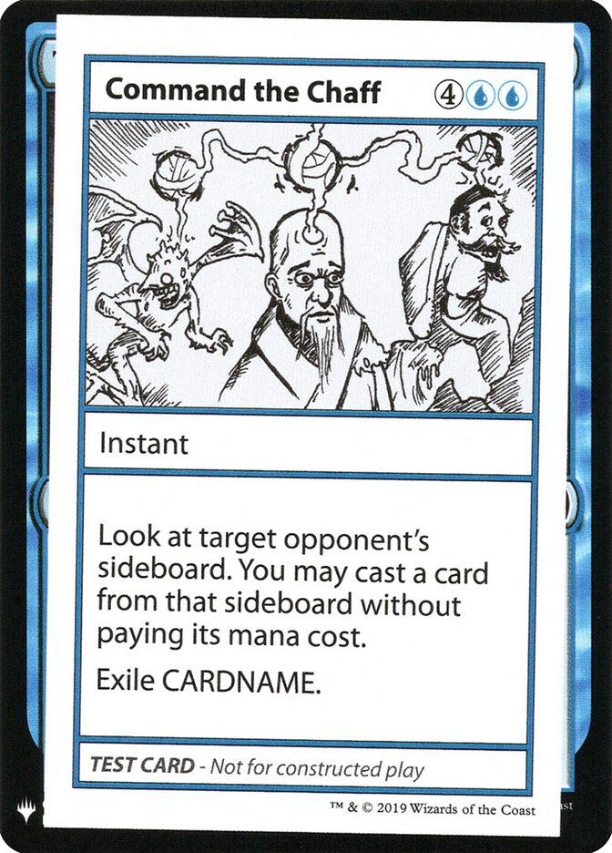 Command the Chaff - Magic: The Gathering - MoxLand