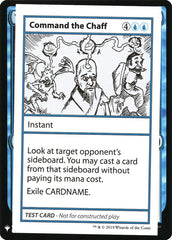 Command the Chaff - Magic: The Gathering - MoxLand