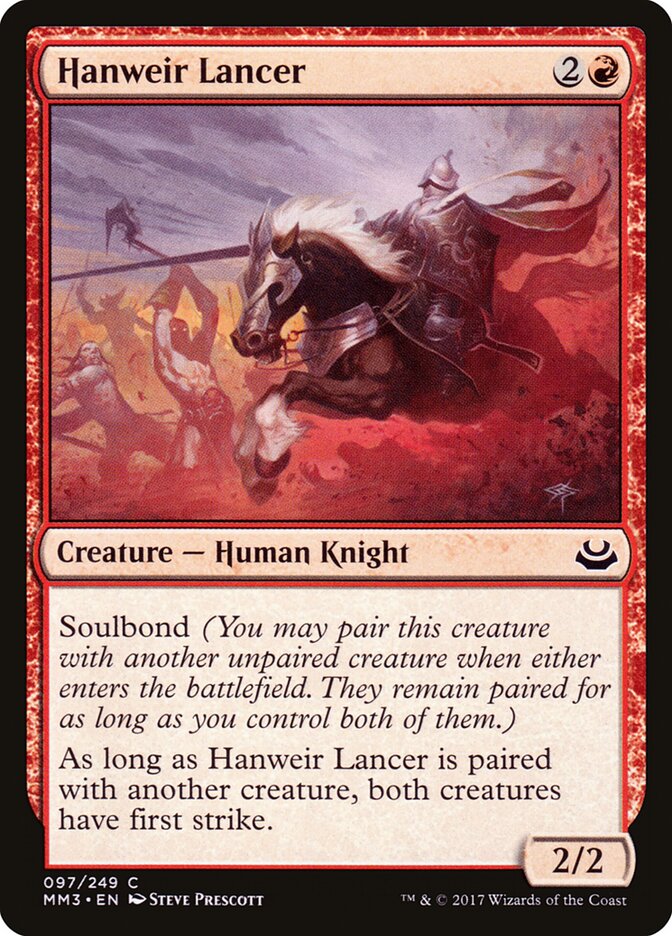 Lanceiro de Hanweir / Hanweir Lancer - Magic: The Gathering - MoxLand