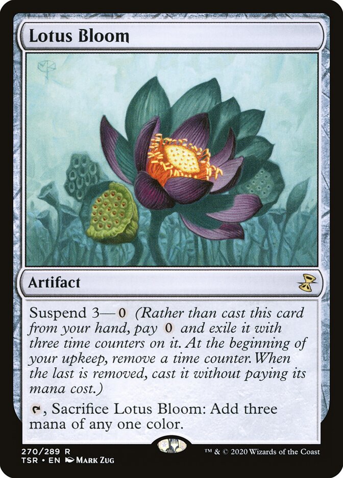 Desabrochar do Lótus / Lotus Bloom - Magic: The Gathering - MoxLand
