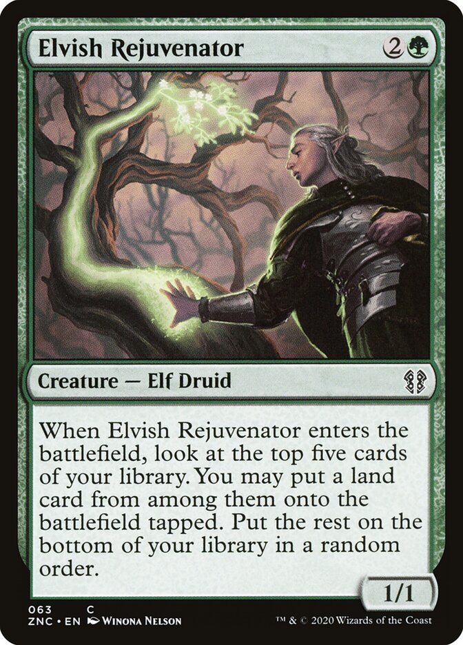 Rejuvenescedor Élfico / Elvish Rejuvenator - Magic: The Gathering - MoxLand