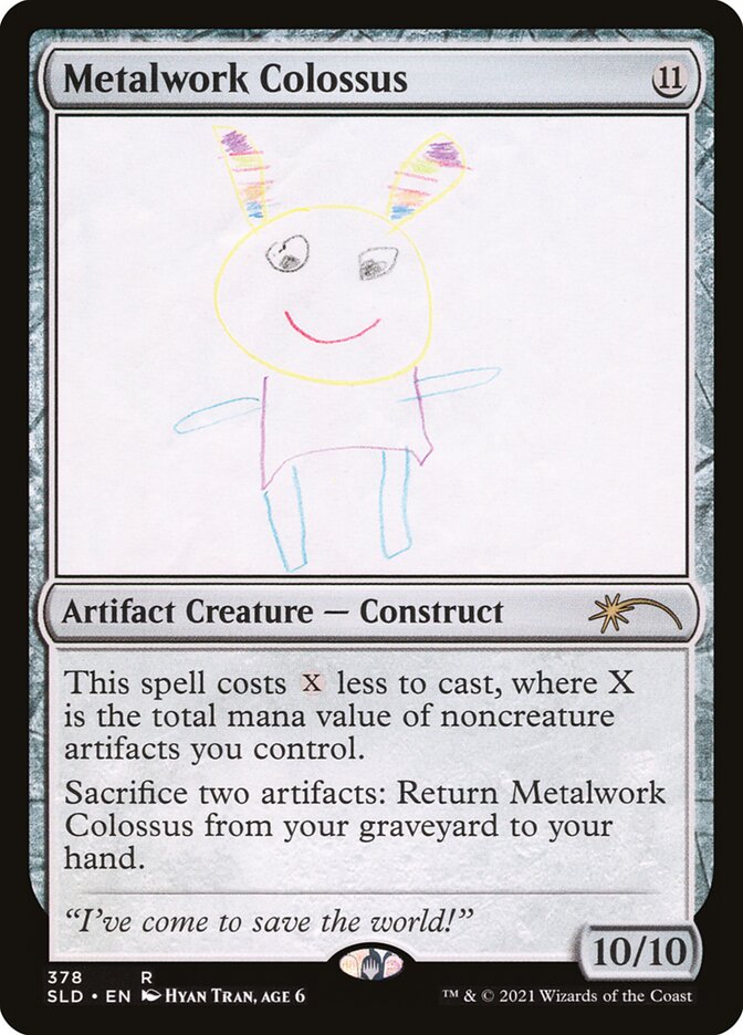 Colosso de Serralheria / Metalwork Colossus - Magic: The Gathering - MoxLand