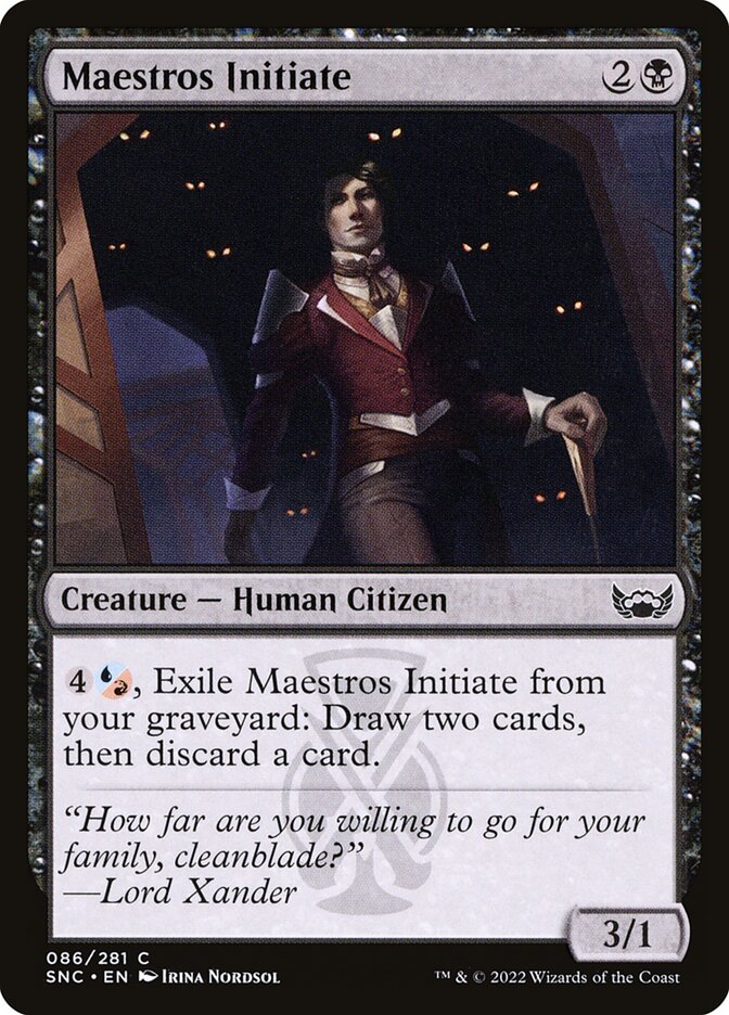 Iniciado dos Maestros / Maestros Initiate - Magic: The Gathering - MoxLand