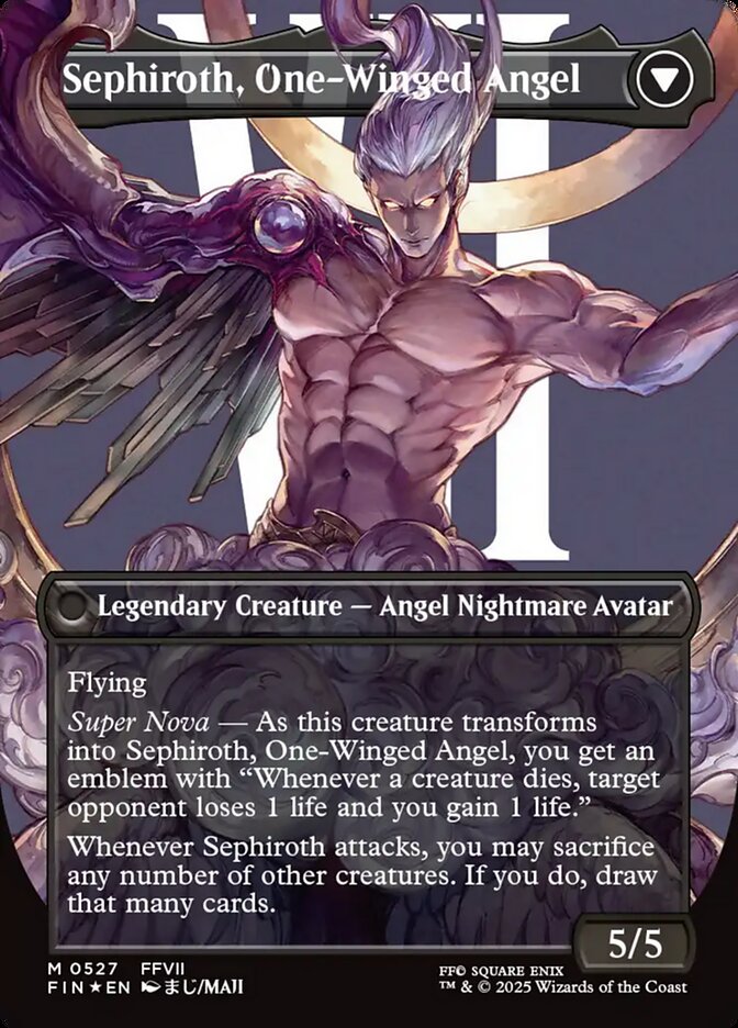Sephiroth, SOLDIER Lendário / Sephiroth, Fabled SOLDIER - Magic: The Gathering - MoxLand
