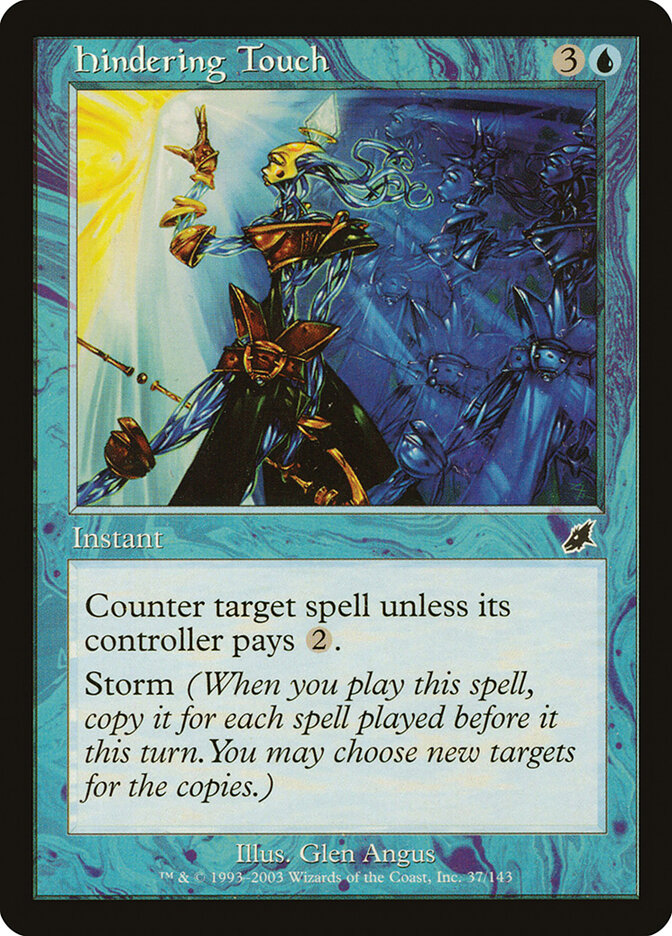 Toque de Obstrução / Hindering Touch - Magic: The Gathering - MoxLand