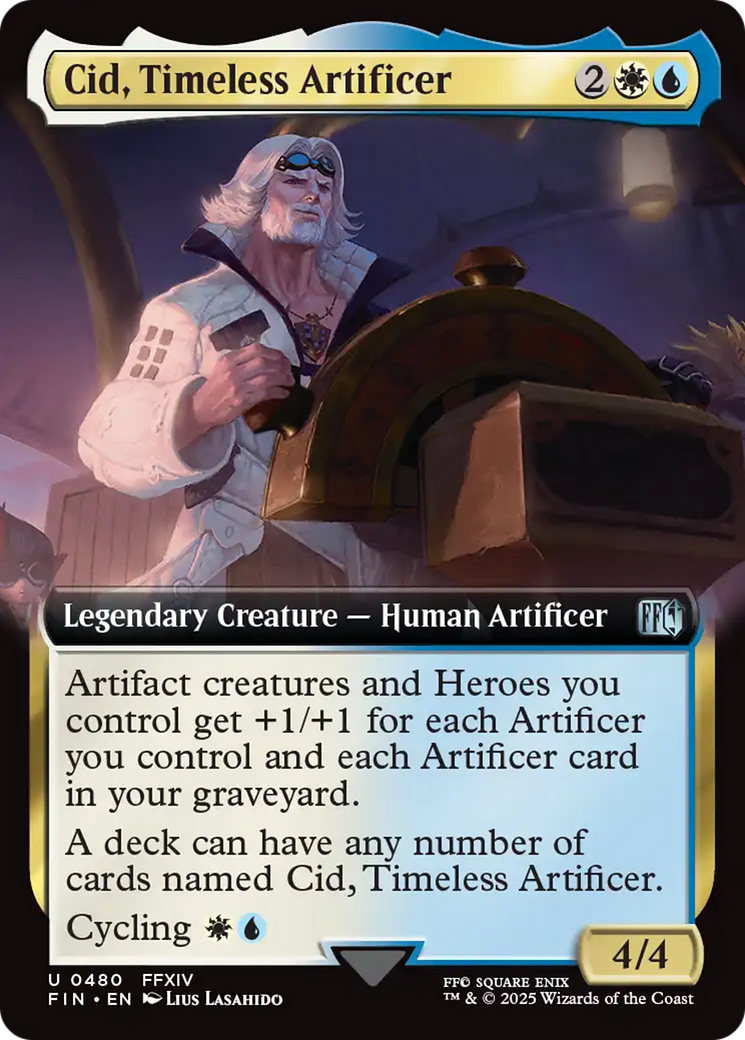 Cid, Artífice Atemporal / Cid, Timeless Artificer - Magic: The Gathering - MoxLand