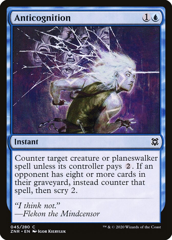 Anticognição / Anticognition - Magic: The Gathering - MoxLand