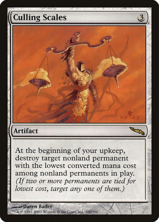Balanças Seletoras / Culling Scales - Magic: The Gathering - MoxLand