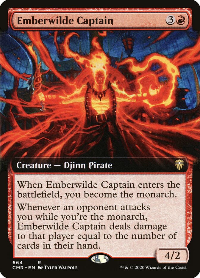 Capitão do Círculo Ígneo / Emberwilde Captain - Magic: The Gathering - MoxLand