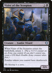 Vizir do Escorpião / Vizier of the Scorpion - Magic: The Gathering - MoxLand