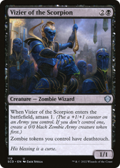 Vizir do Escorpião / Vizier of the Scorpion - Magic: The Gathering - MoxLand