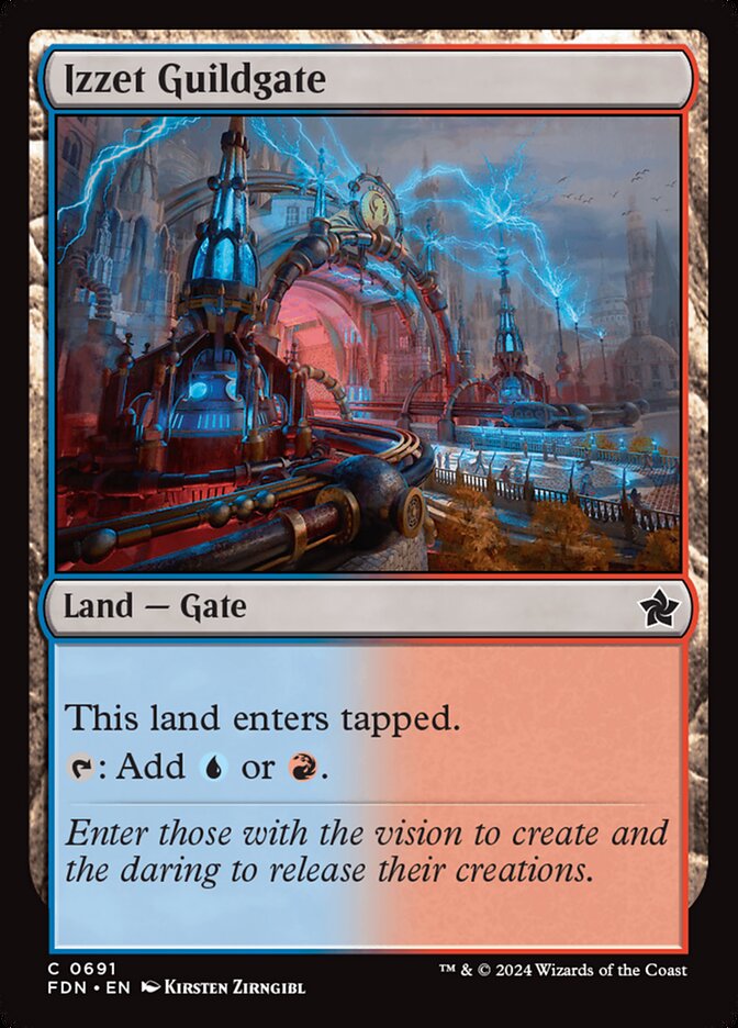 Portão da Guilda Izzet / Izzet Guildgate - Magic: The Gathering - MoxLand