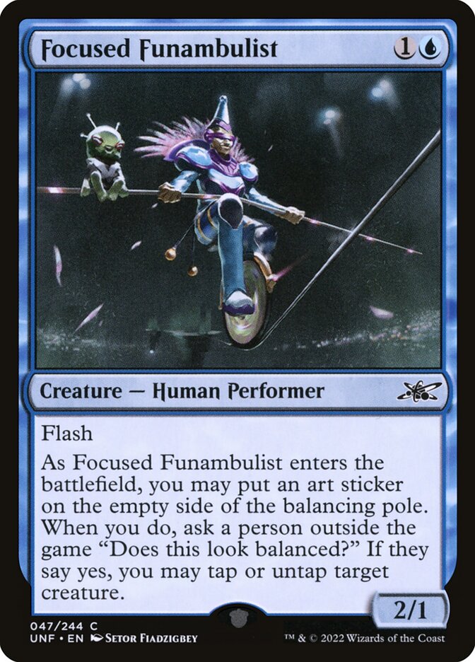 Focused Funambulist - Magic: The Gathering - MoxLand