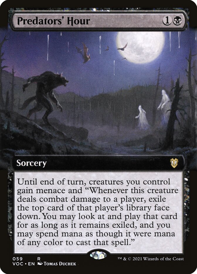 Hora dos Predadores / Predators' Hour - Magic: The Gathering - MoxLand