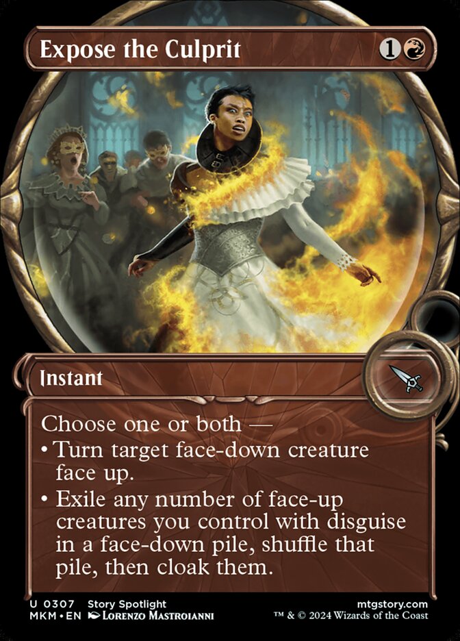 Revelar o Culpado / Expose the Culprit - Magic: The Gathering - MoxLand
