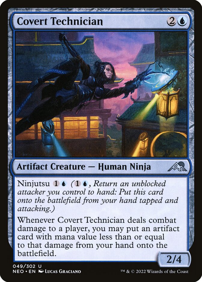 Técnica Discreta / Covert Technician - Magic: The Gathering - MoxLand