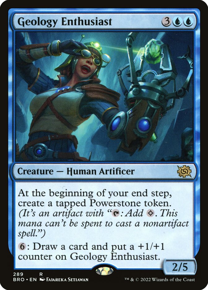 Entusiasta de Geologia / Geology Enthusiast - Magic: The Gathering - MoxLand