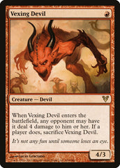 Diabo Irritante / Vexing Devil - Magic: The Gathering - MoxLand
